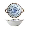 Blue patterned bowl