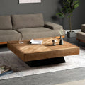 Coffee table in living room