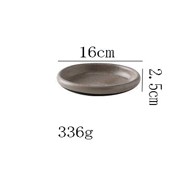 Plate with dimensions