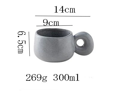 Mug with dimensions