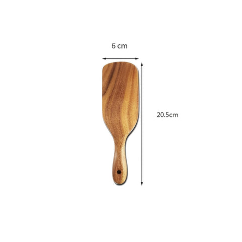 Wooden spatula 1 with dimensions