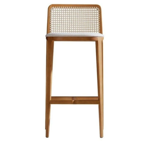 Rattan bar chair