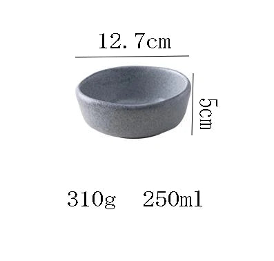 Bowl with dimensions