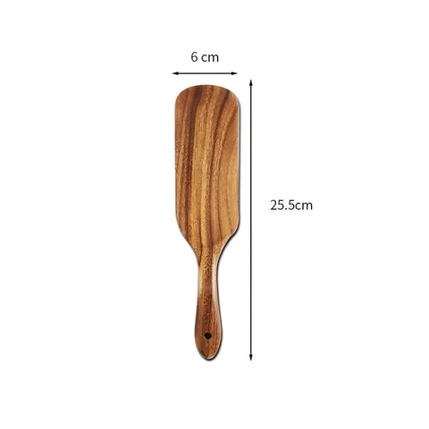 Wooden spatula 3 with dimensions