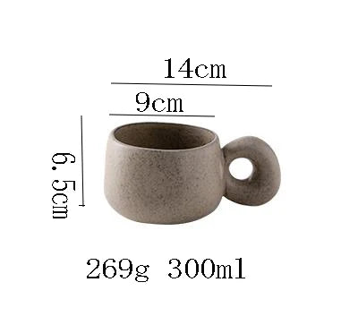 Mug with dimensions