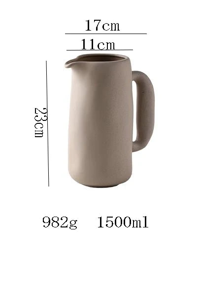 Jug with dimensions