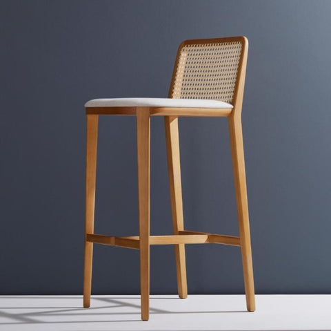 Rattan bar chair