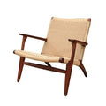 Wooden rattan chair