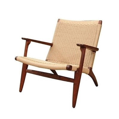 Wooden rattan chair