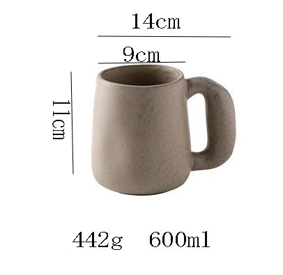 Mug with dimensions