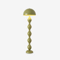 Green ophelia spiral floor lamp