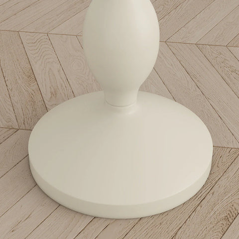 White ophelia spiral floor lamp base