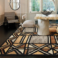 rug in dining room