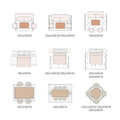 Diagram of rug dimensions