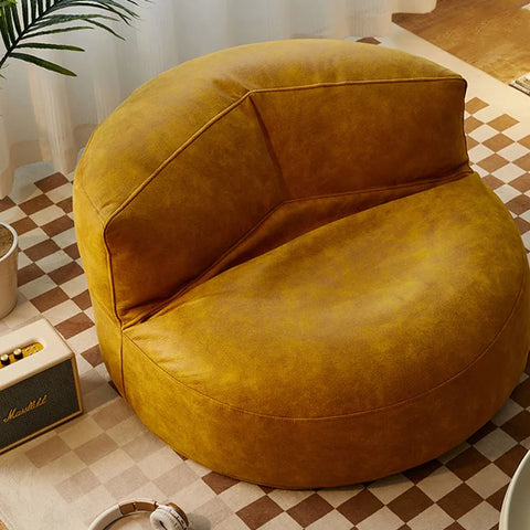 Mustard lounge chair