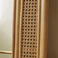 Celeste mirror rattan detailing