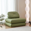 Green stacked sofa bed