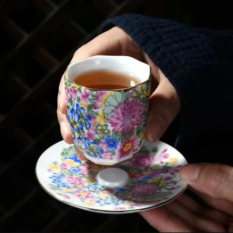 Teacup and saucer