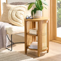 Side table with accessories