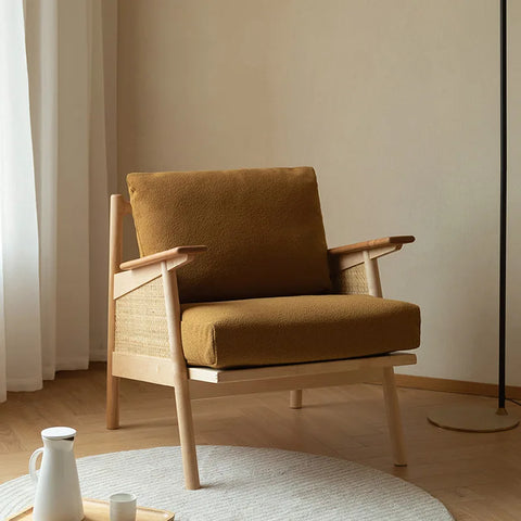 Mustard Nova armchair