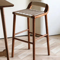 Bar stool at table