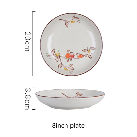 Plate with dimensions