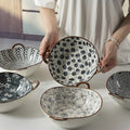 Selection of bowls on table