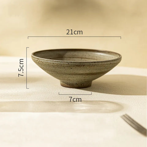 Bowl with dimensions