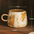 Mug with dimensions