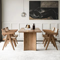 Table and chairs in dining room