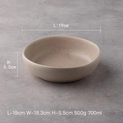 bowl with dimensions