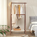 Wooden clothing rack 