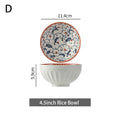 Ceramic bowl with dimensions