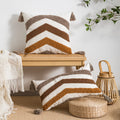 Striped cushions