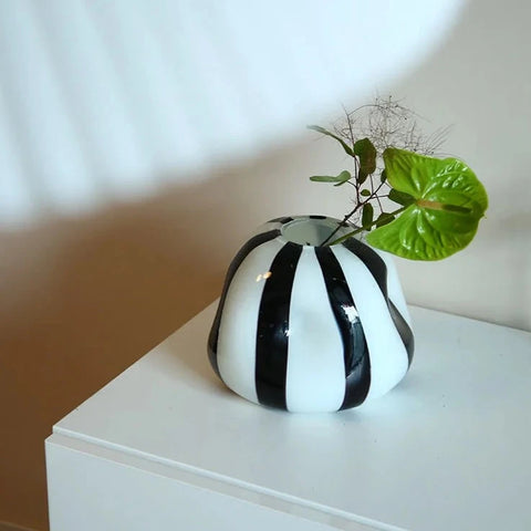 Vase on table