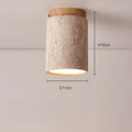 Ceiling light with dimensions