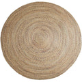 Round jute rug