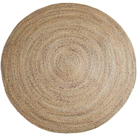 Round jute rug