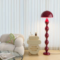 Red Ophelia floor lamp in living room