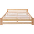 Wooden bed frame