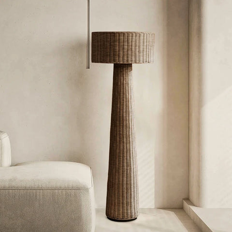 Floor lamp in living room