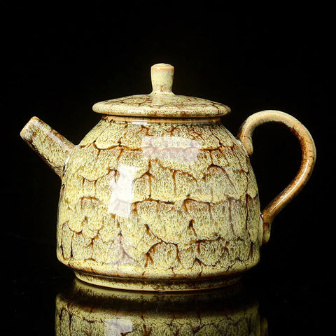 yellow teapot