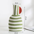 Vase with dimensions