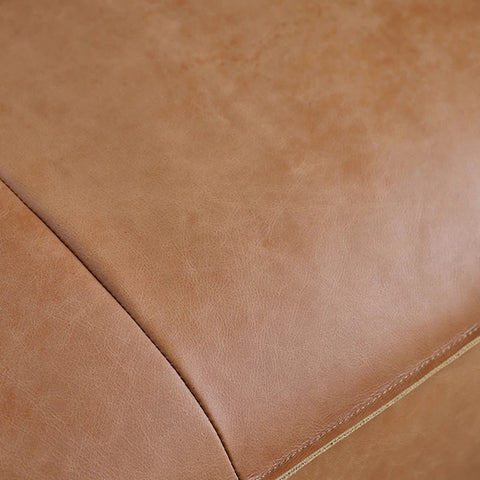 Close up of leather