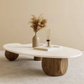 Coffee table with accessories