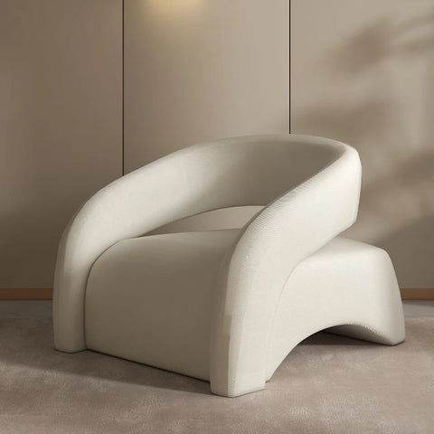 White armchair