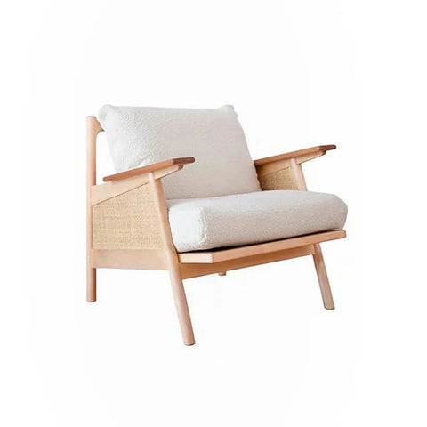 White Nova armchair