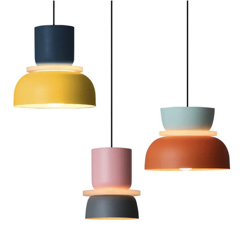 Selection of 3 hanging pendant lights