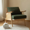 Green Nova armchair