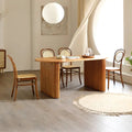 Dining table in kitchen with 4 chairs